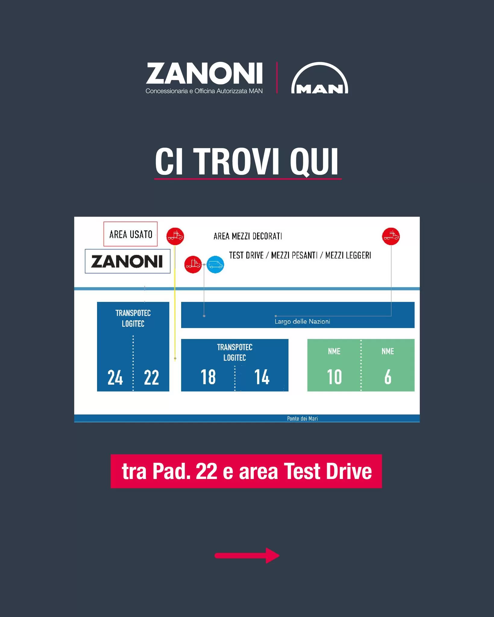 Zanoni a Transpotec Logitec 2026