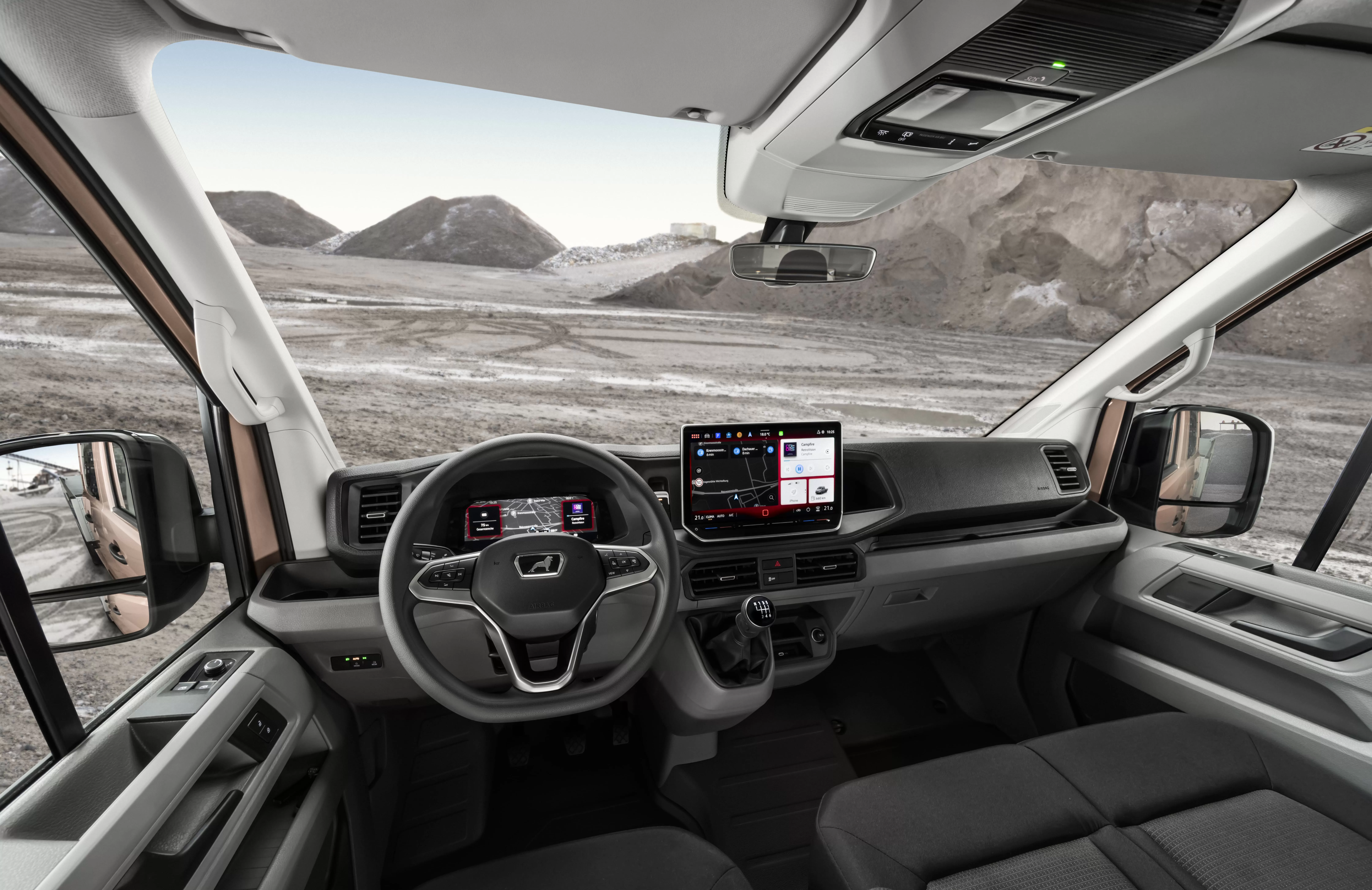 MAN TGE Next Level cruscotto e interni